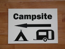 Campsite Signs